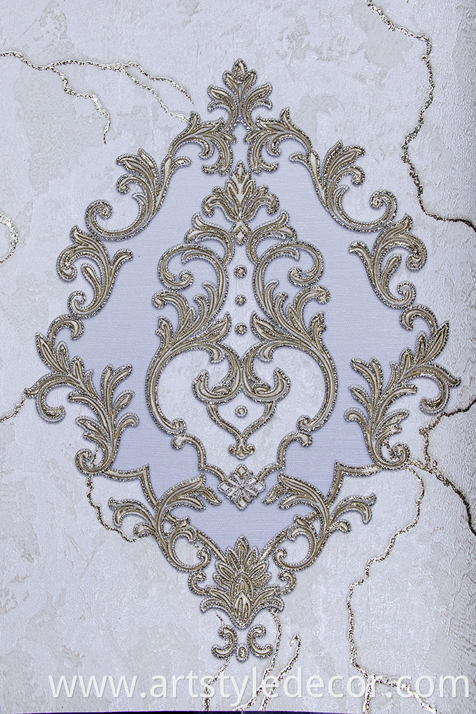 Simple European decorative wallpaper